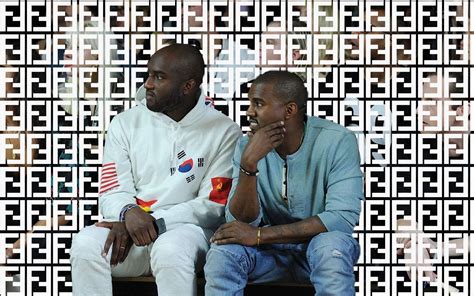 kanye virgil fendi|Group Chat: The Oral History of Virgil Abloh .